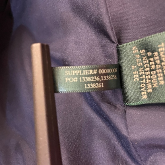 Lauren Ralph Lauren diamond quilted car coat size large - Picture 6 of 9